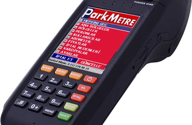 parkMETRE Yazar Kasa (EFTPOS ) Uygulaması